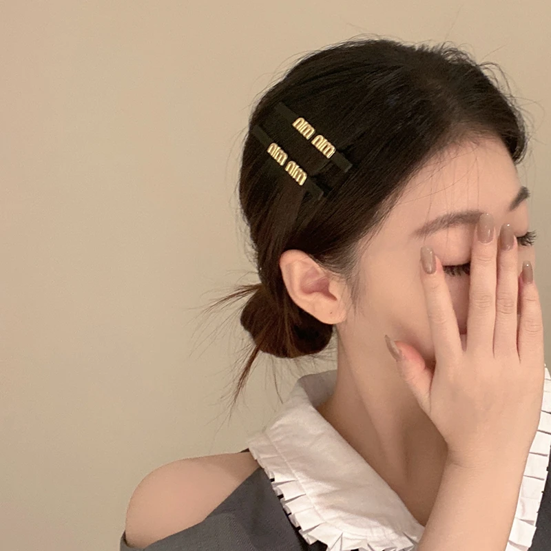 铜合金发饰 【两个双】多巴胺时尚发夹网红可爱韩版小香风发夹3355