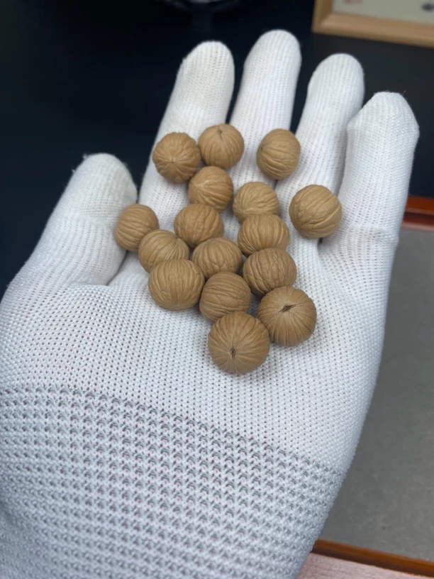 （土豪三围同尺）—毕业级原皮原色猴头核桃手串