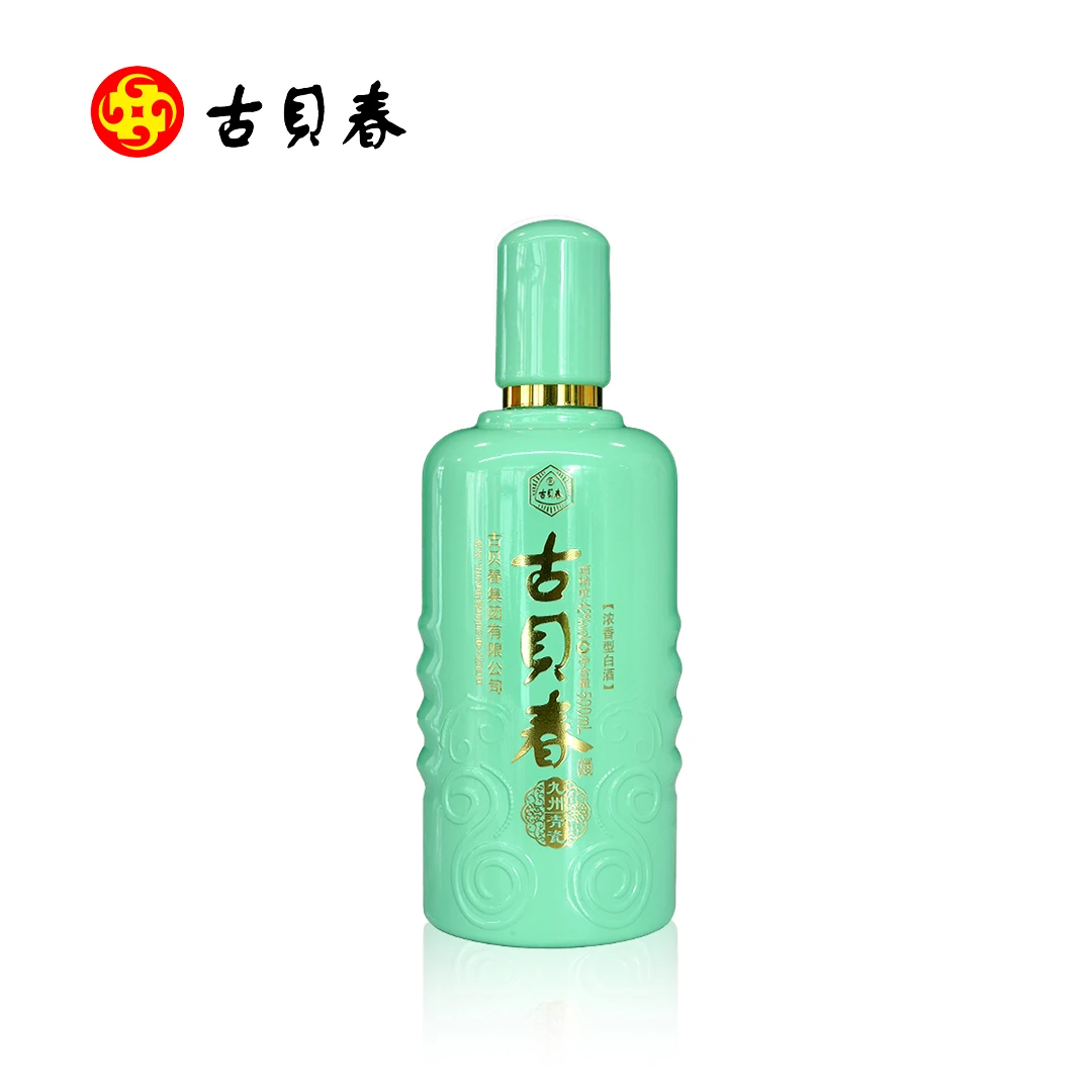 古贝春浓香型 九州青瓷 单瓶装 纯粮固态法  白酒42度500ml*1瓶