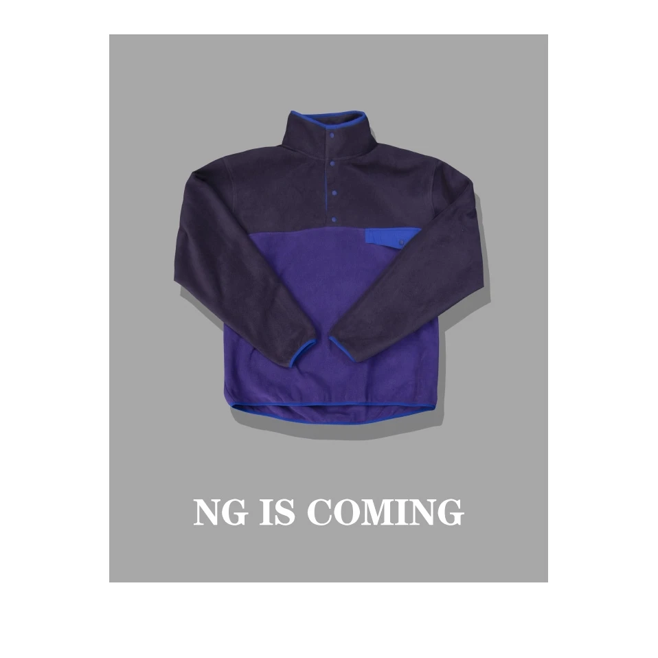 【PATA】迈阿密暖绒双面绒撞色拼接设计款卫衣88879