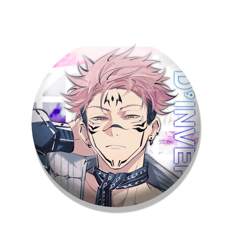 新二次元动漫咒术回战周边吧唧伏黑惠五条悟夏油杰徽章狗卷棘谷子