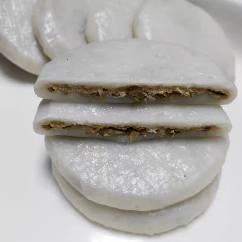 湖北特长农家手工绿豆糍粑皮薄馅多独立真空包装