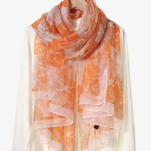 小雏菊 银锦纱 190*140围巾