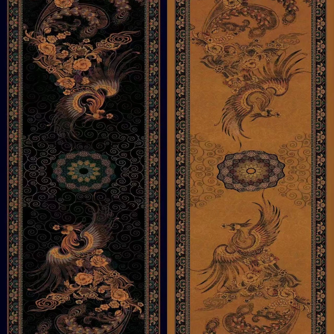 【有凤来仪】香韵 花罗 提花 镂空180*70长巾