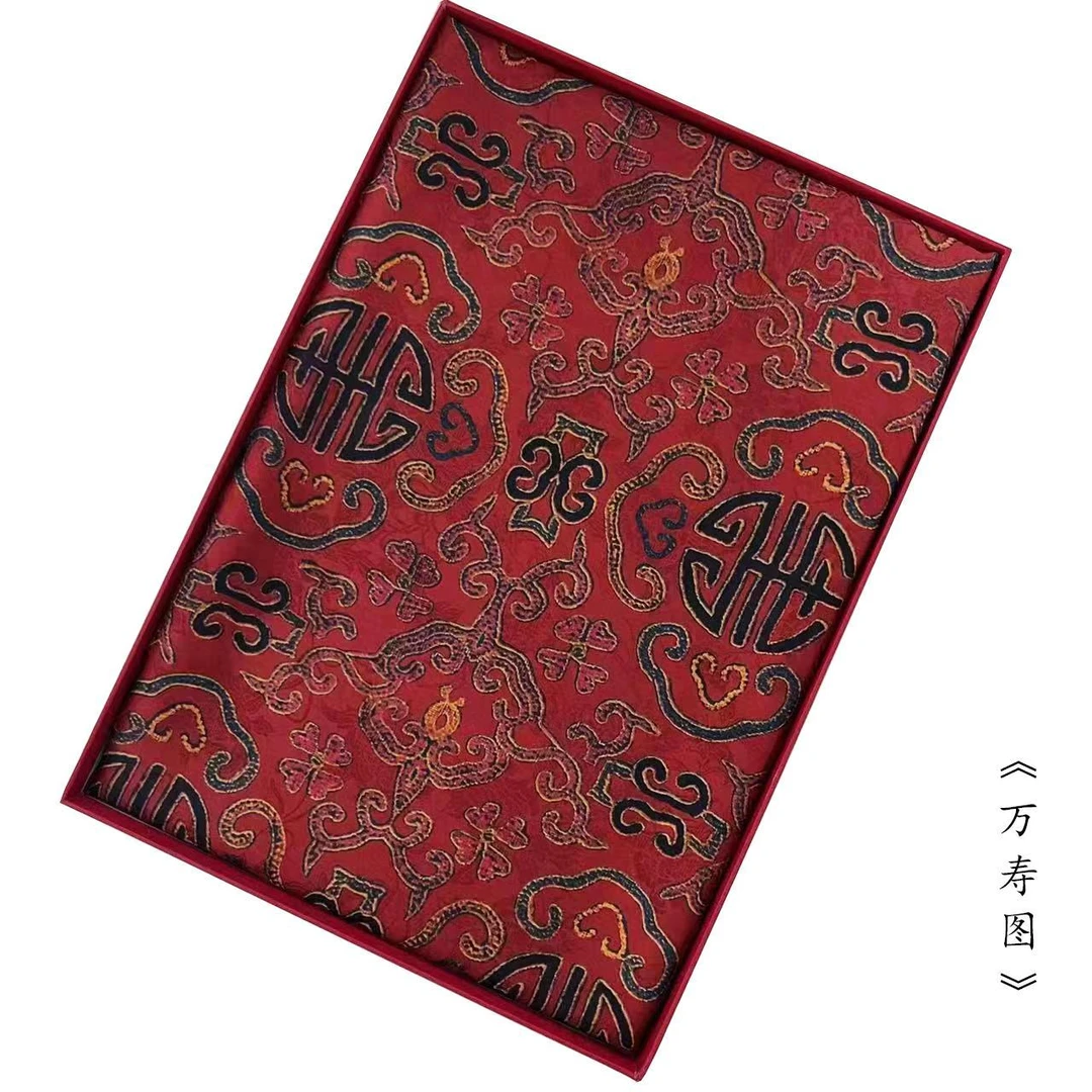 【万寿图重磅大方巾】香韵纱 花萝 提花 镂空135*135方巾