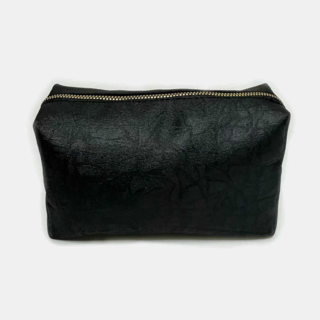 龟裂纹化妆包2025新款国风百搭收纳包