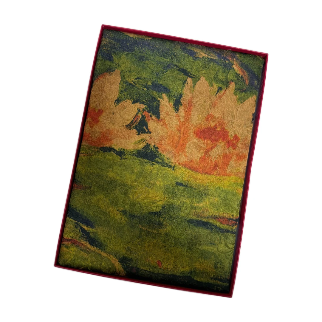 莫奈睡莲135香韵纱 花萝 提花 镂空