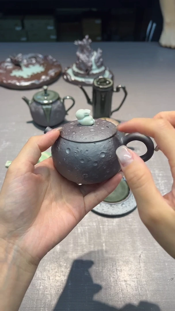 【闪购商品】茶盏吴俊杰 月球表面 壶