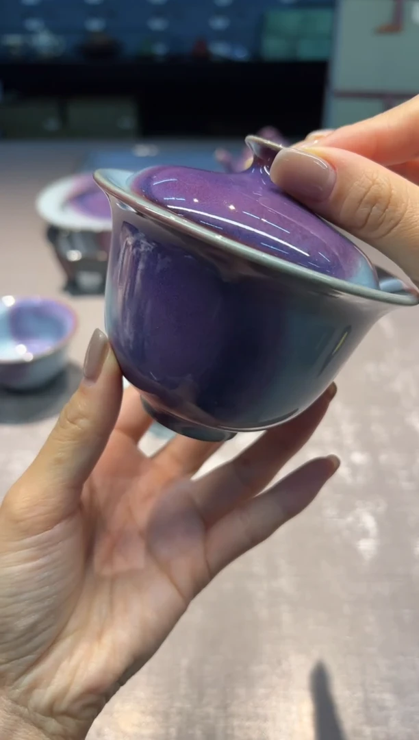 【闪购商品】陈卫星 钧窑 二才碗