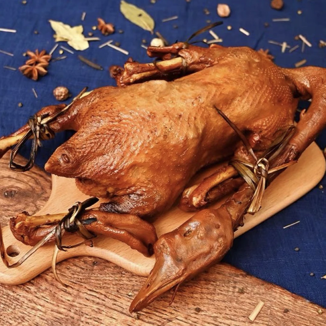 品味美香熏东北大鹅2.8斤