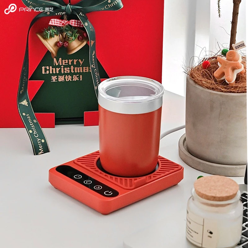 送女朋友圣诞节礼物礼盒实用恒温杯垫杯垫生日礼物伴手男女生