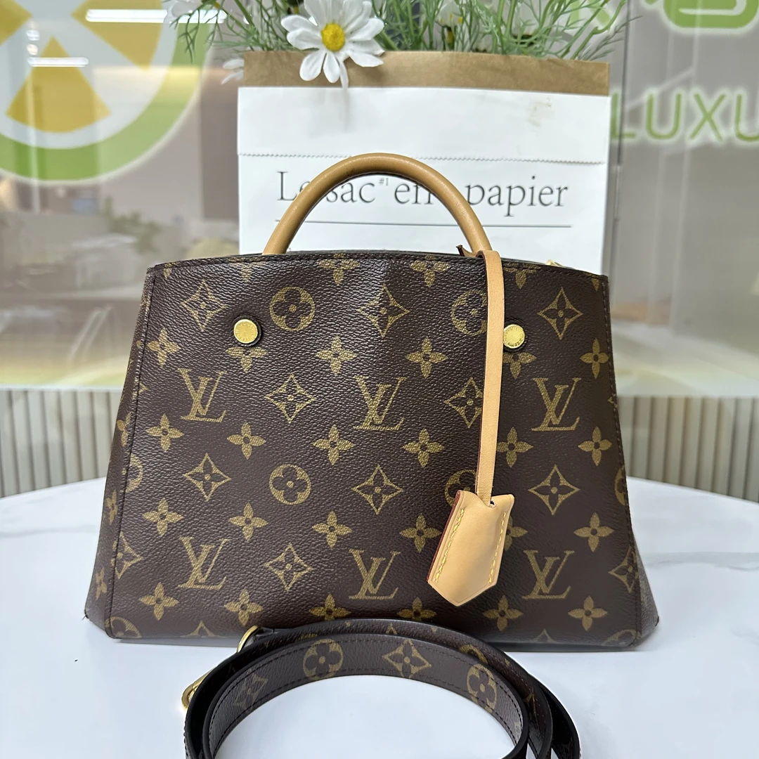 95新 LouisVuitton/路易威登 LV蒙田bb手提单肩包/H1010