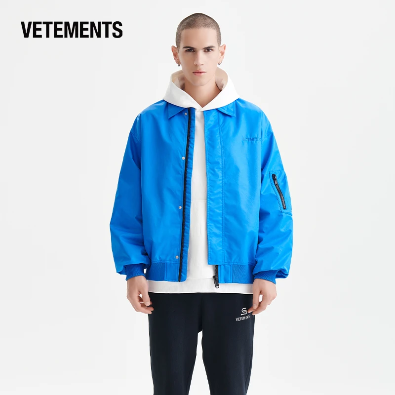 VETEMENTS秋冬新款时尚简约百搭休闲夹克宽松外套潮63515302