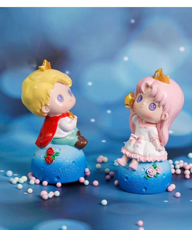 【8.8两只装】中号心愿童话组合小石膏娃娃手工DIY创意彩绘绘画动手