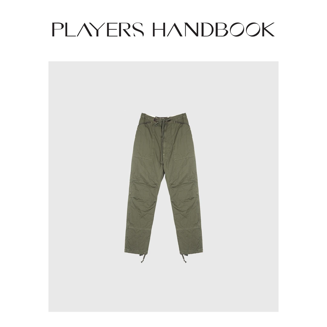 PH《西部往事》拉夫美式复古风时尚百搭重洗水做旧3m绗棉裤PH1591