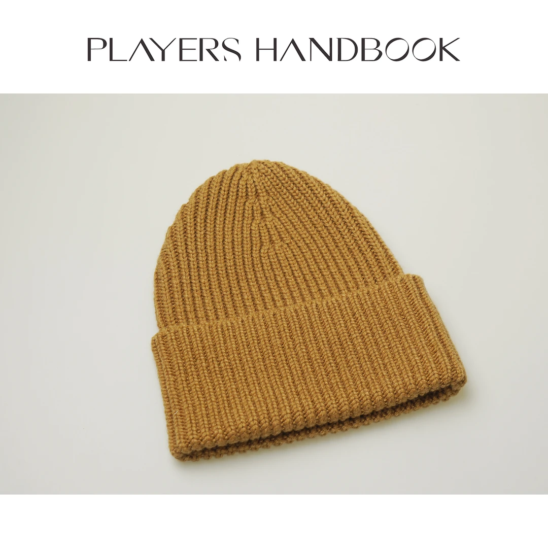 Players Handbook《帽个泡儿》潮流冬日氛围羊毛混纺针织冷帽PH1589