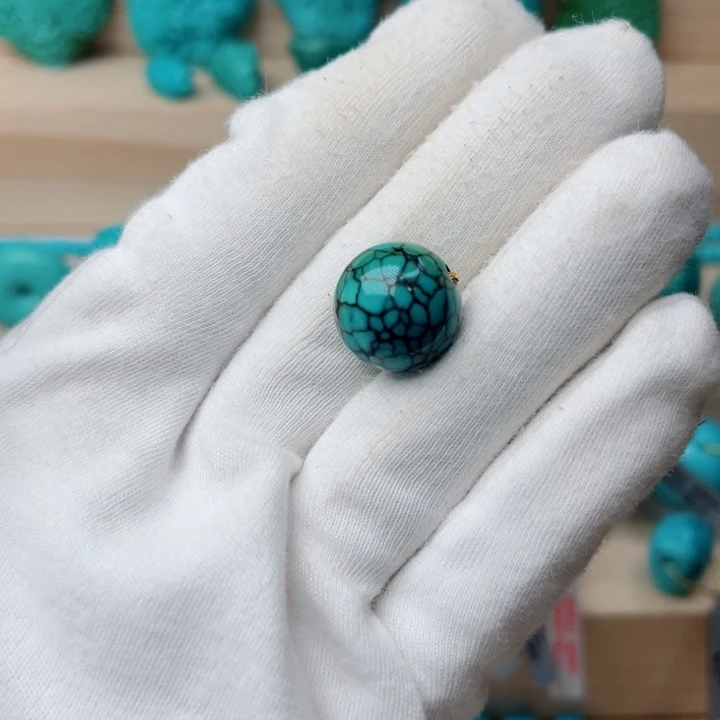 绿松石珠宝半成品未镶嵌