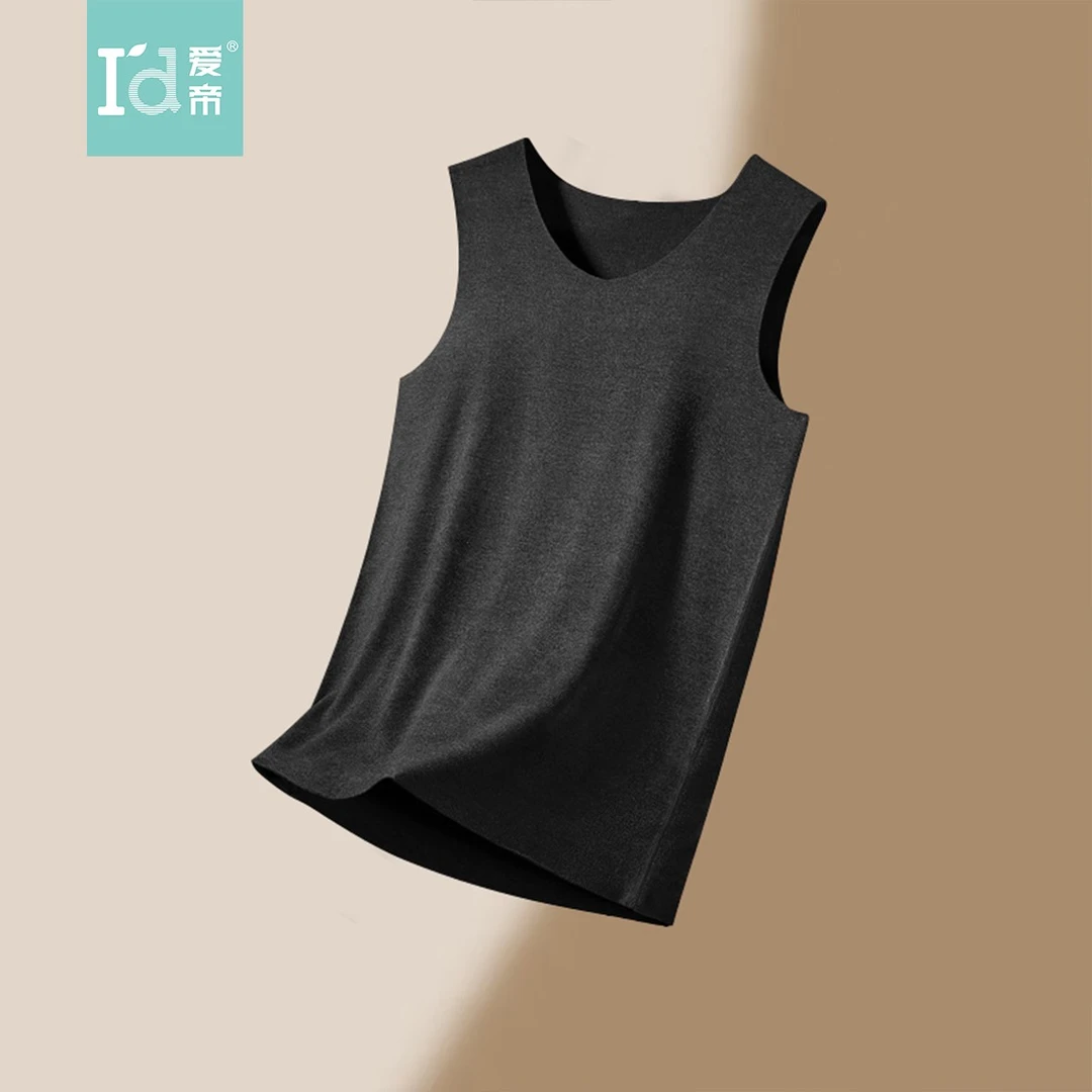 I'd/爱帝石墨烯发热男士青春休闲无痕保暖背心透气修身-XYP2001