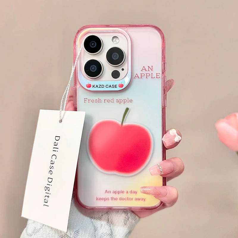 苹果15手机壳iphone14女生爆款13外壳全包透明12新款高级创意超薄