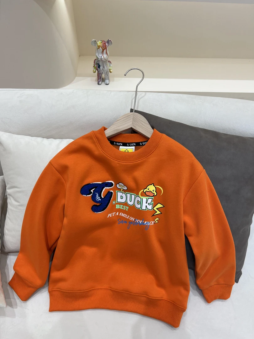 G36016桔色（加绒卫衣）