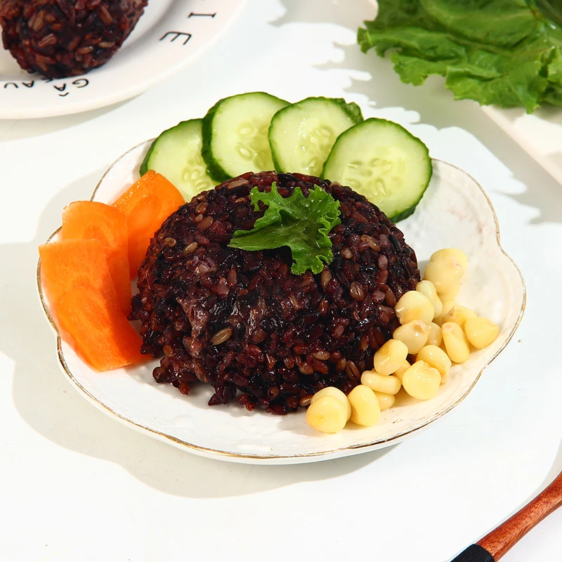 八千步开袋即食粗粮糙米饭团健身低脂营养早餐杂粮速食代餐食品