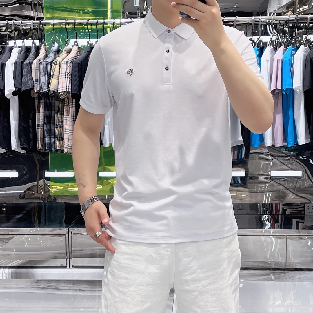 68561/560男士polo夏季翻领t恤轻奢简约透气