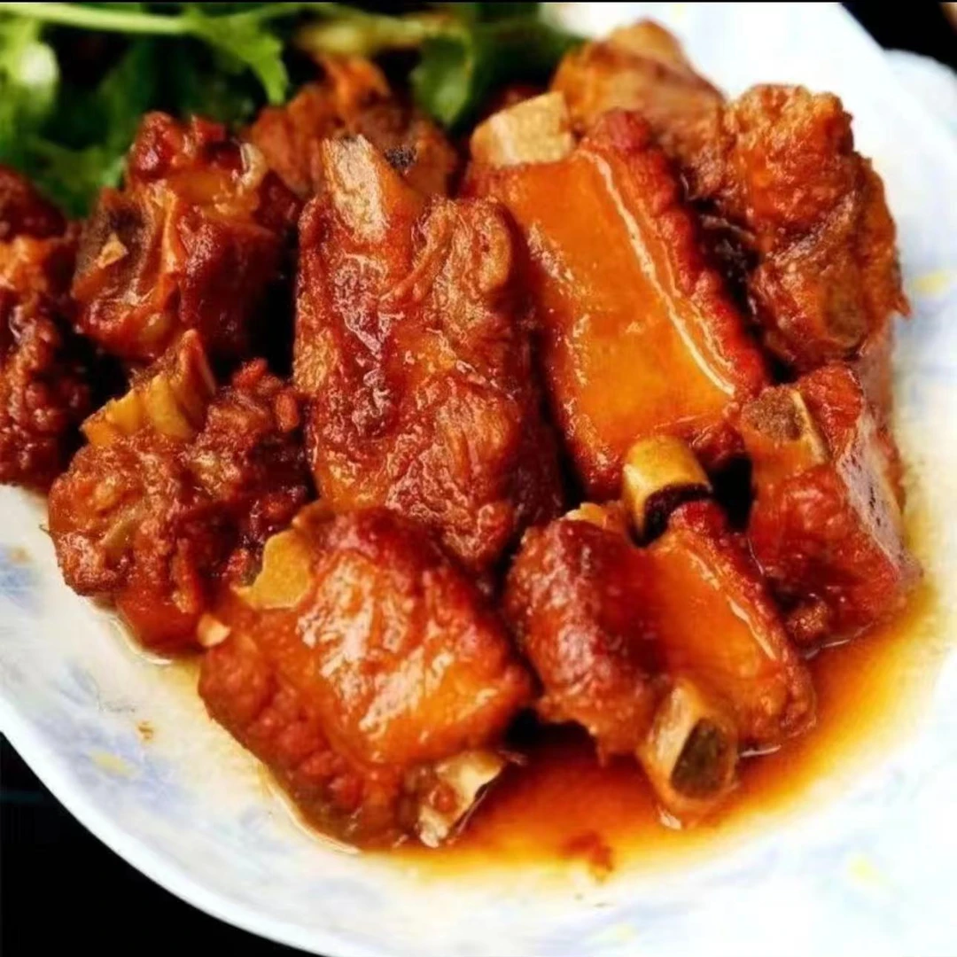 【红烧排骨卤味350g*6】红烧排骨熟食卤肉私房菜下酒菜熟食真空包装