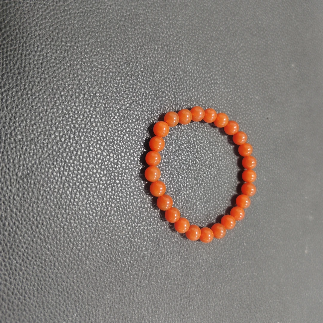 【表哥专属】原矿南红圆珠手串约8mm 1814-2114