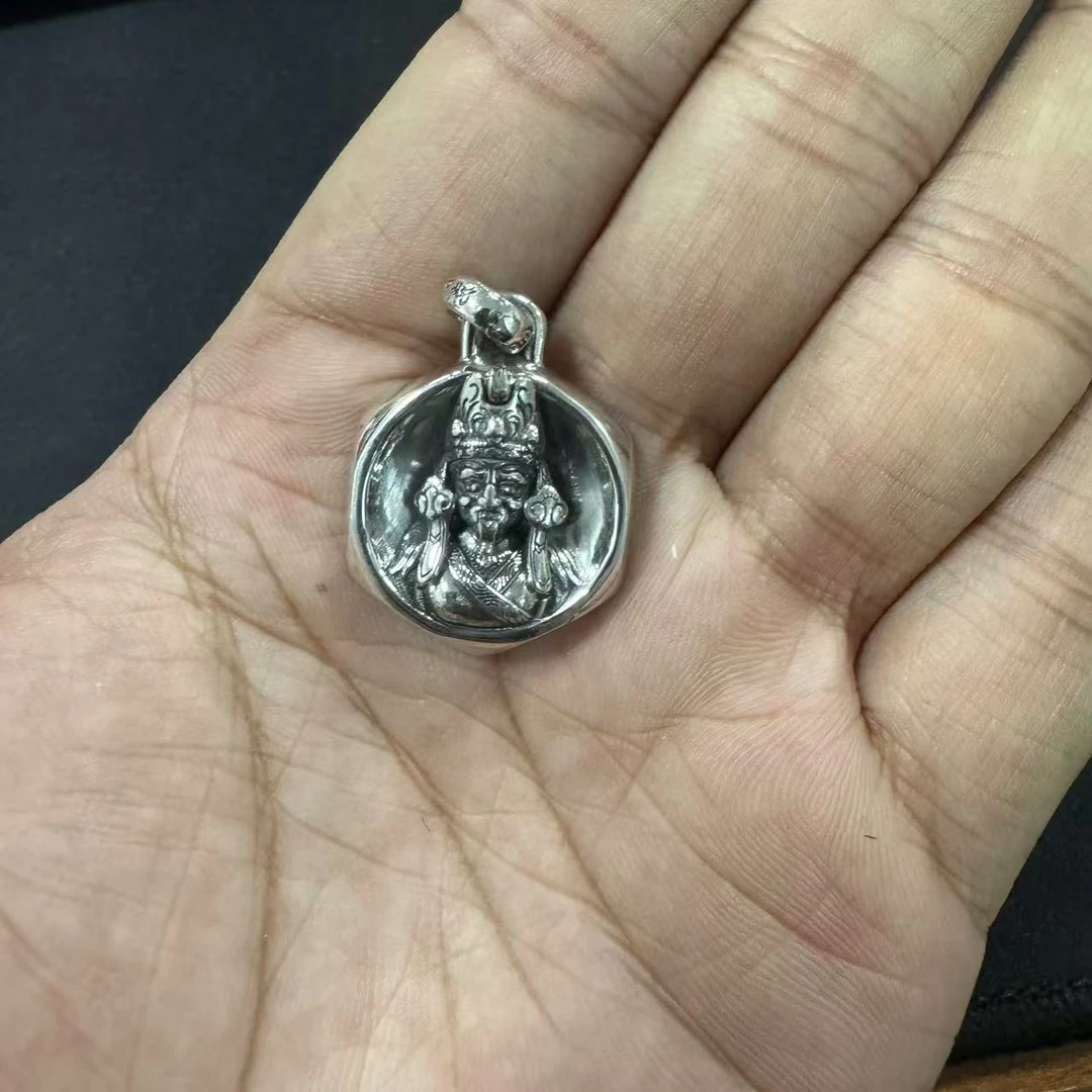 925银银制品 精品925银扎基拉姆挂件HLW1210-8