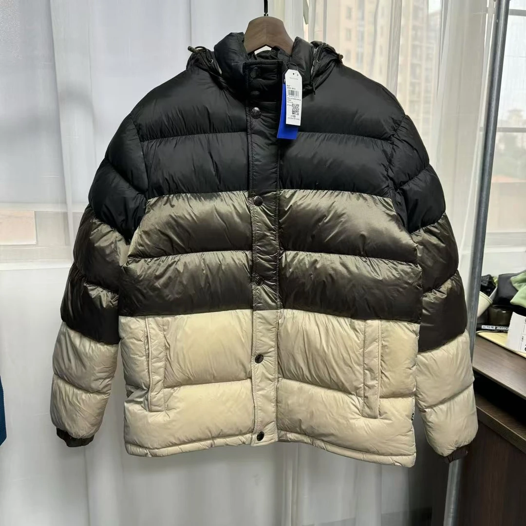 诺卡 24冬季新款拼接款连帽棉衣