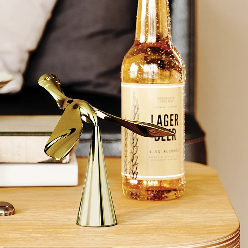 Umbra平衡飞鸟开瓶器啤酒创意起瓶器不倒翁金属个性开酒瓶子