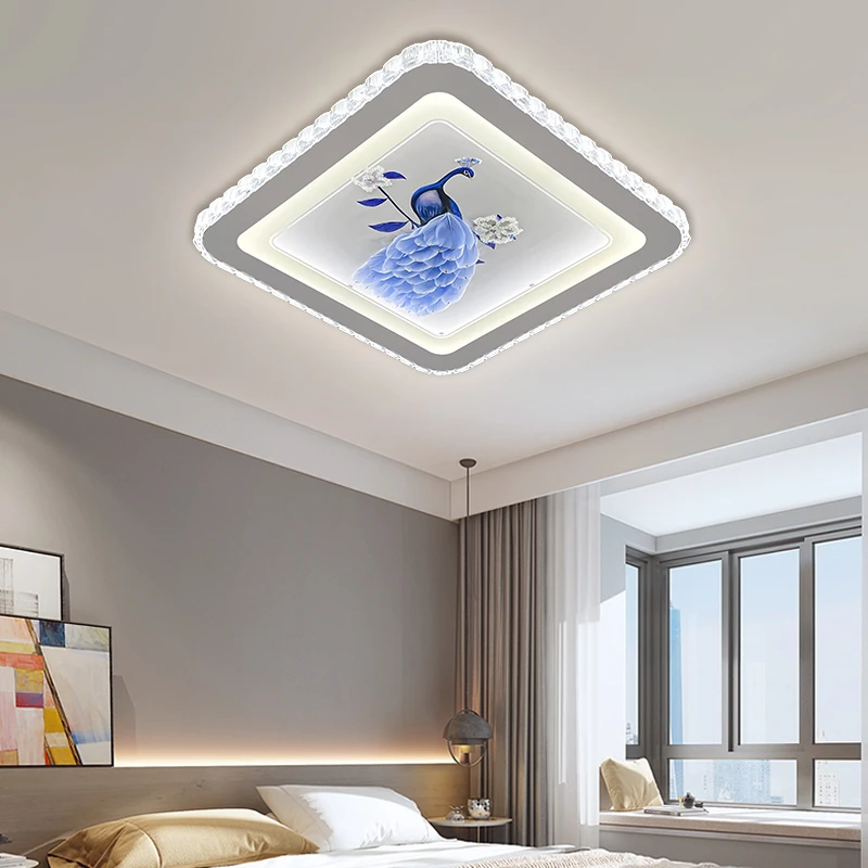 2023年新款客厅灯现代简约大气轻奢主灯卧室led吸顶灯具中山灯饰