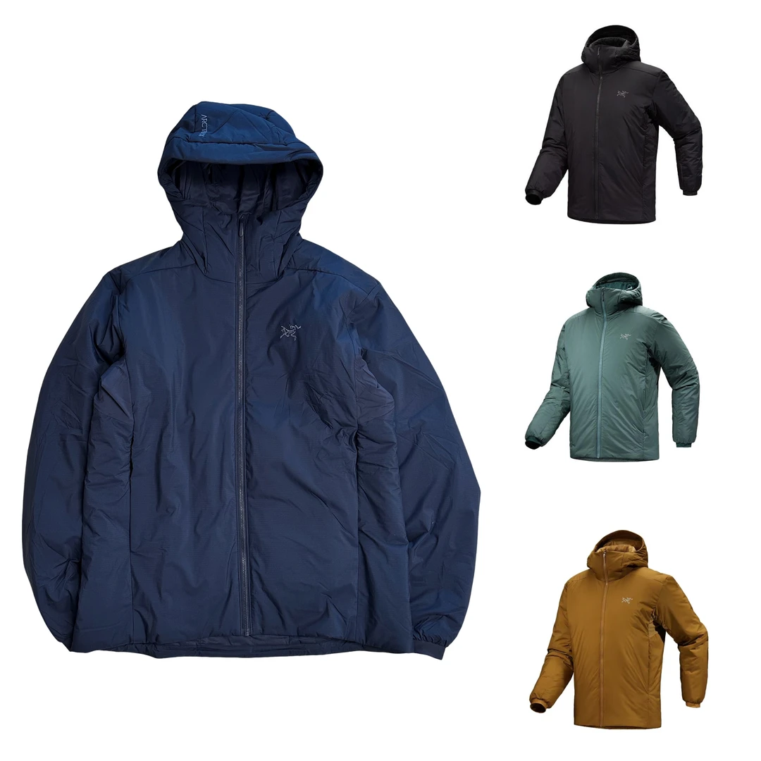ATOM AR/heavyweight 胸前 Logo图案棉服户外保暖