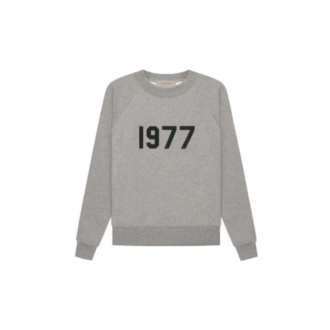 Fear Of God  Essentials 22FW新款1977圆领字母卫衣