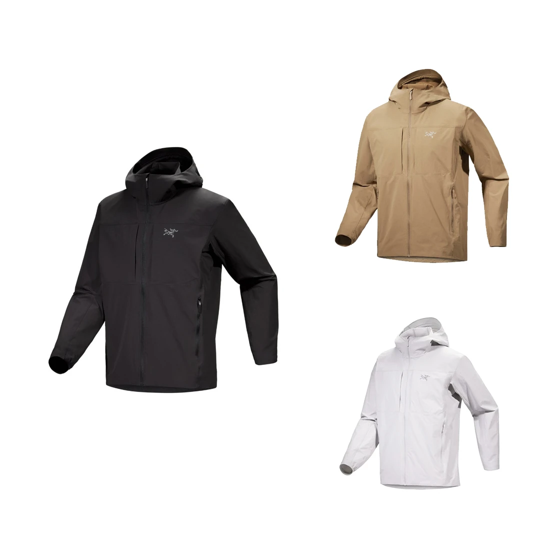 Gamma lightweight hoody logo防风连帽冲锋衣