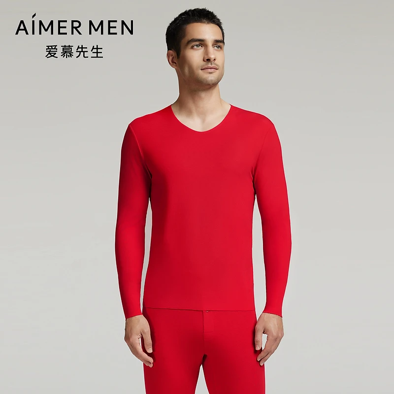 爱慕先生24AW牛奶随心V领长袖NS72E766