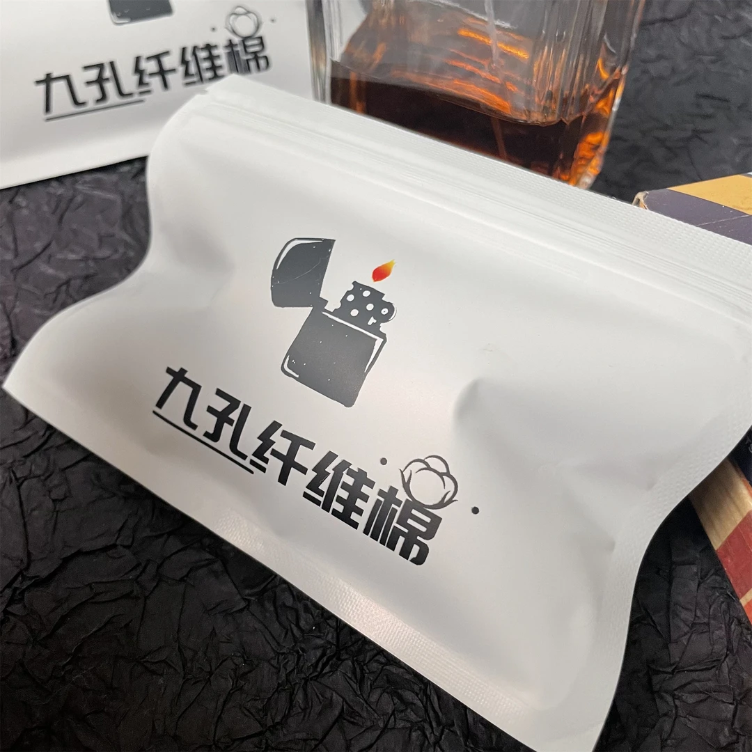 通用打火机棉花九孔纤维棉（精装）可装两台内胆储油量大打火机棉芯