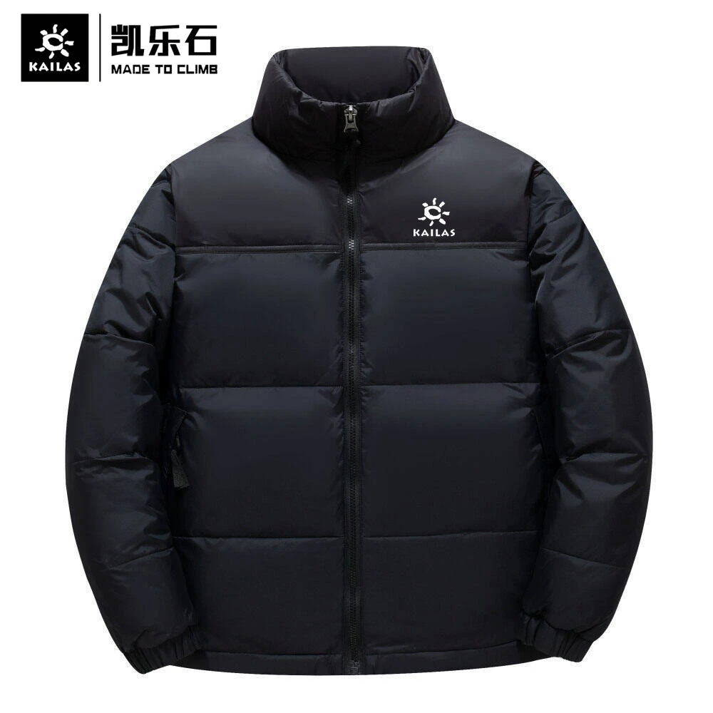 凯樂石白鸭绒男羽绒服冬季保暖加厚外套时尚潮流户外防风防水防寒
