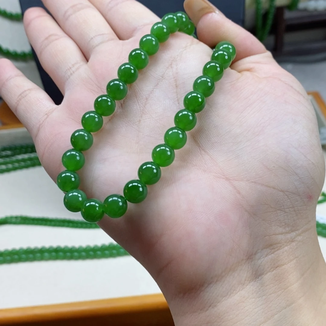 【闪购商品】和田玉（碧玉）颈饰未镶嵌7.8