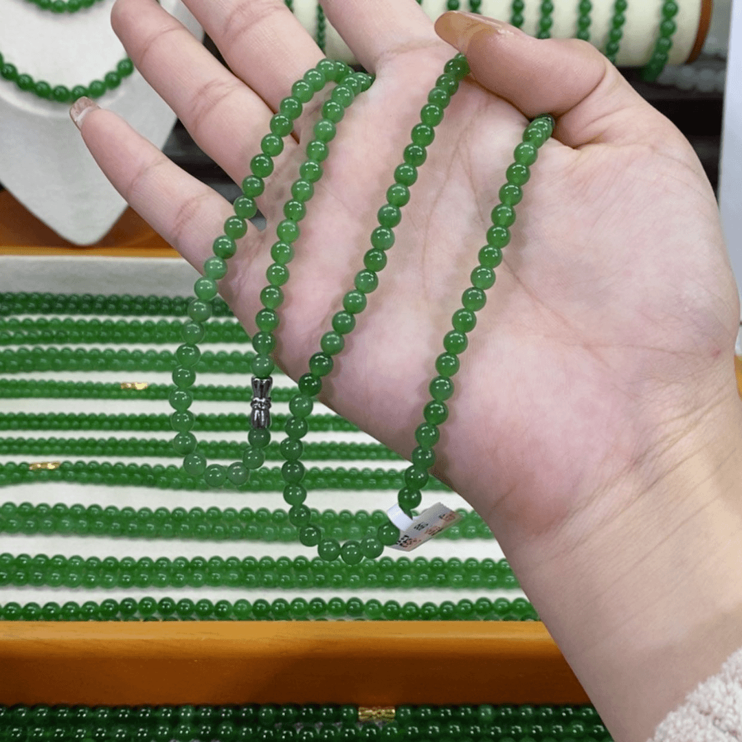 【闪购商品】和田玉（碧玉）颈饰未镶嵌5