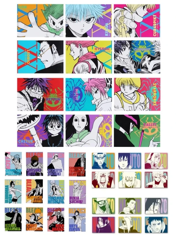 【全职猎人/火影忍者/死神bleach】JS原画浮雕艺术大相卡(默认代拆）