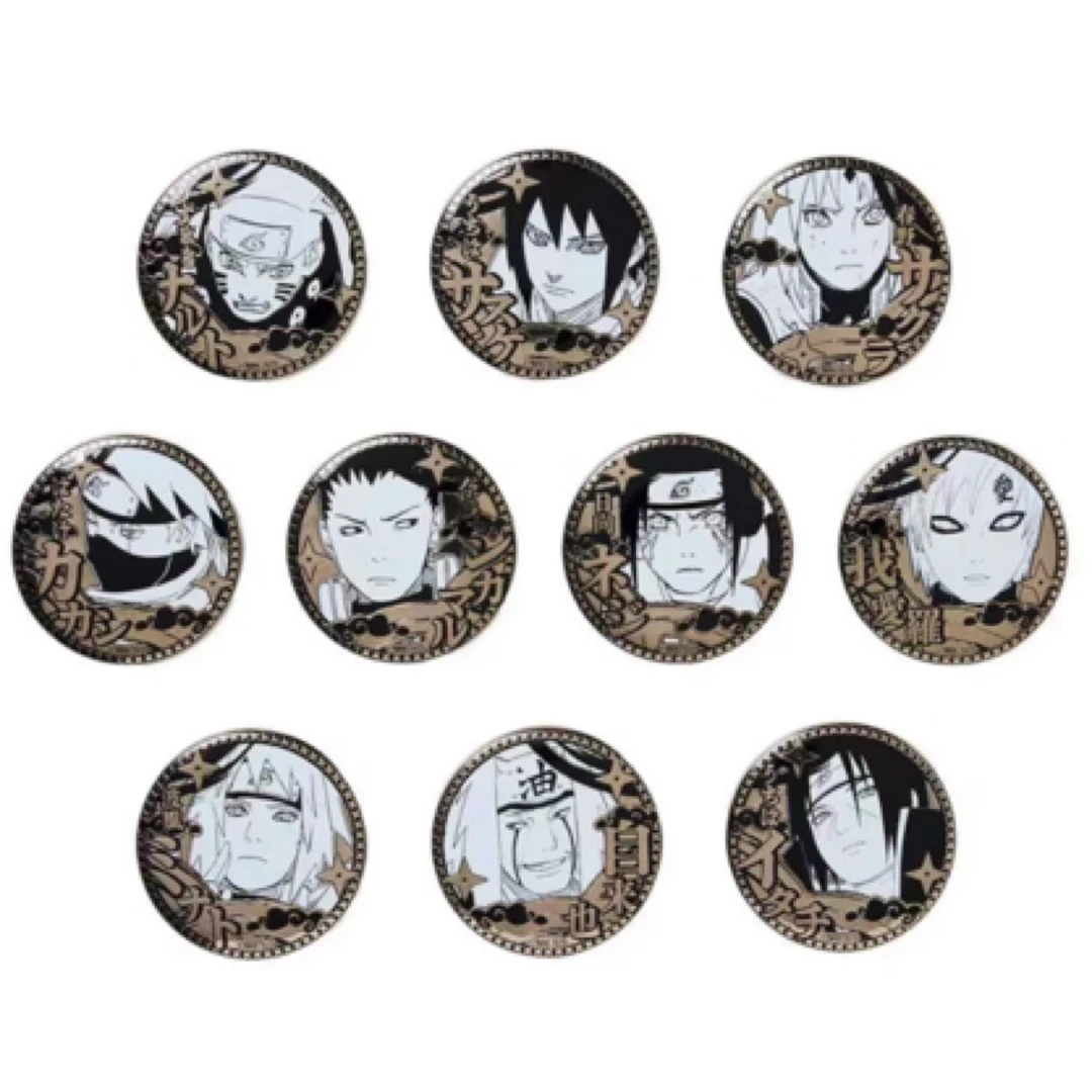 【火影忍者】25周年JS原画浮雕吧唧（默认代拆 未成年人禁止下单）