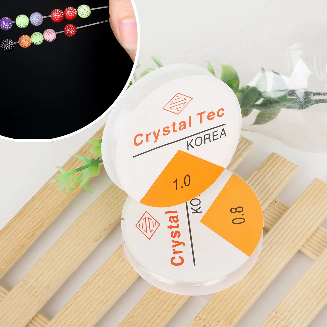水晶线穿珠子的弹力线串手链项链弹力绳 diy手工串珠配件饰品材料