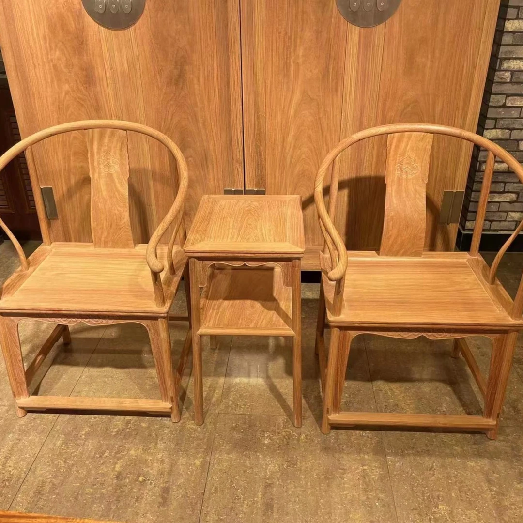 圈椅 大原木制作一木出