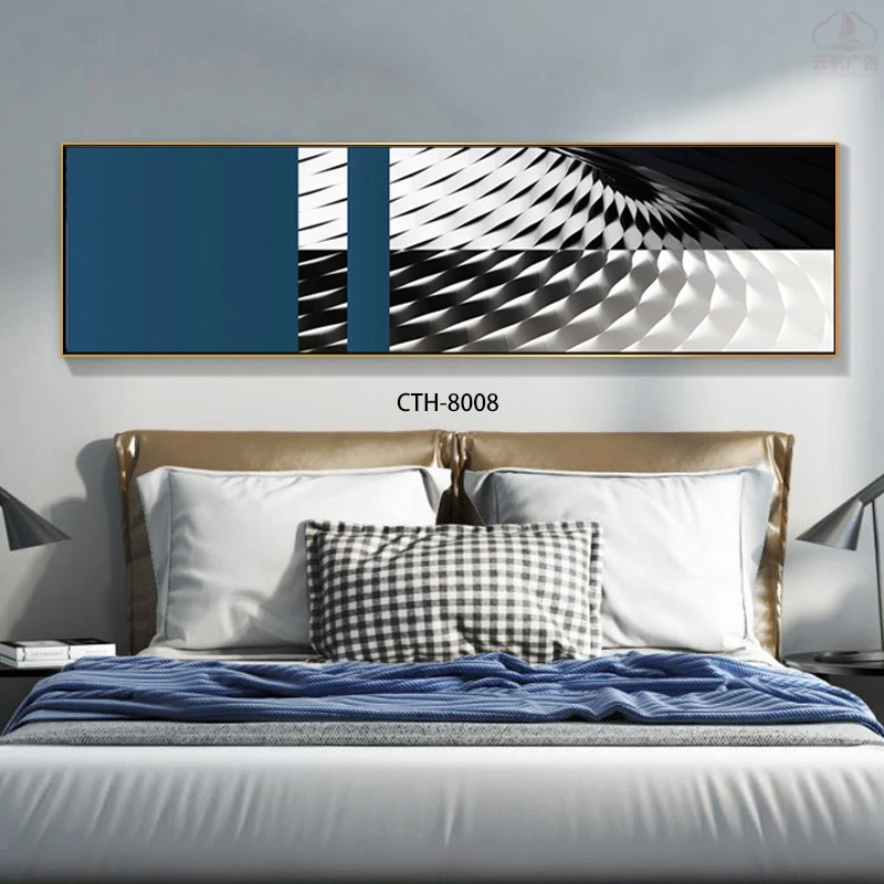 卧室装饰画床头挂画客厅沙发背景墙壁画现代简约宾馆酒店房间墙画