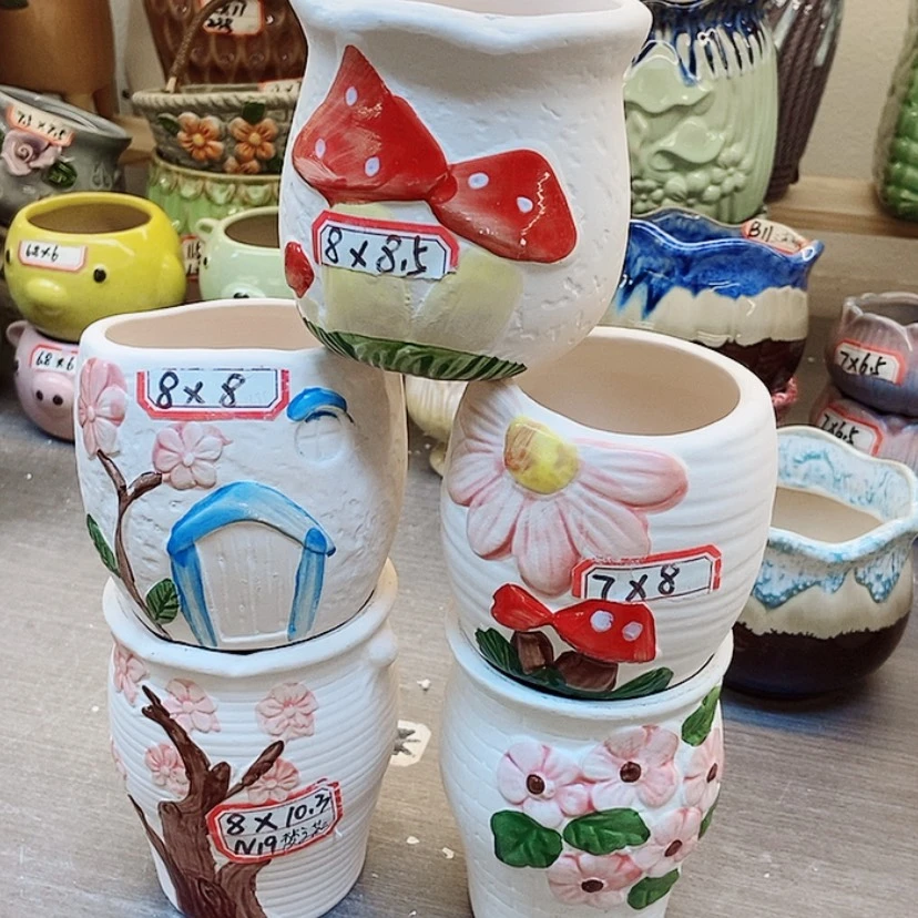【闪购商品】陶瓷20CM以下花盆
