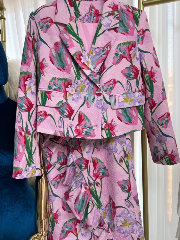 套装，花色，最新亲品，职业套装