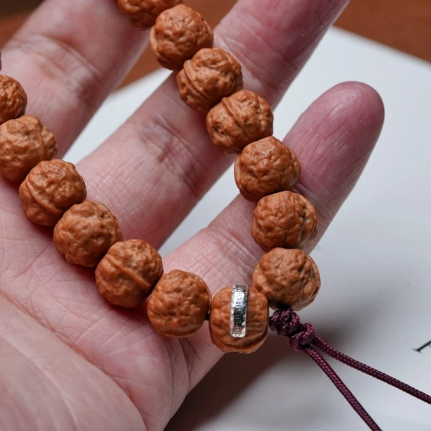 【猴头核桃】全品银腰带玉蝉