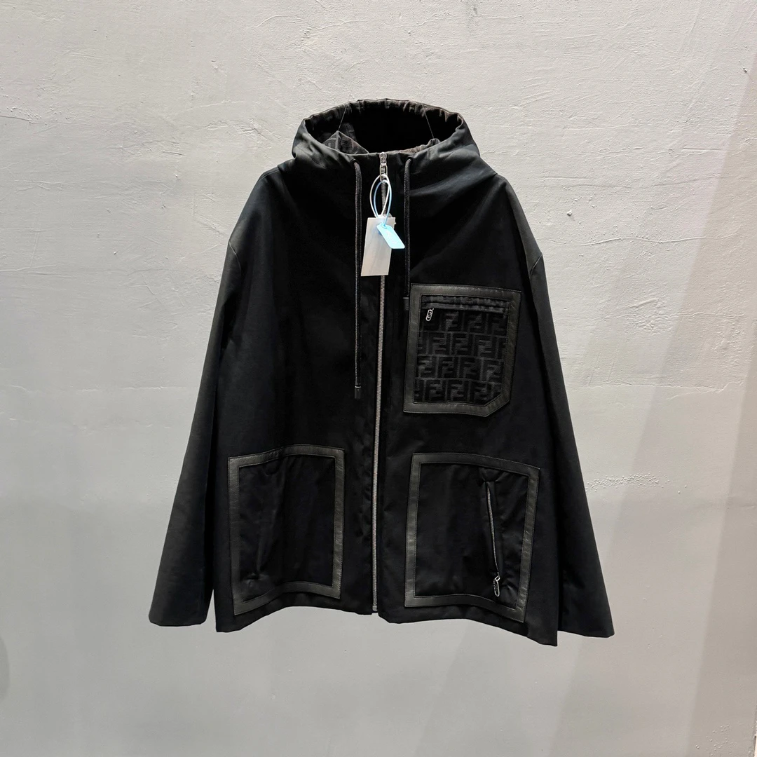 99新 FENDI/芬迪 内里满印夹克休闲外套/52码/SW23801