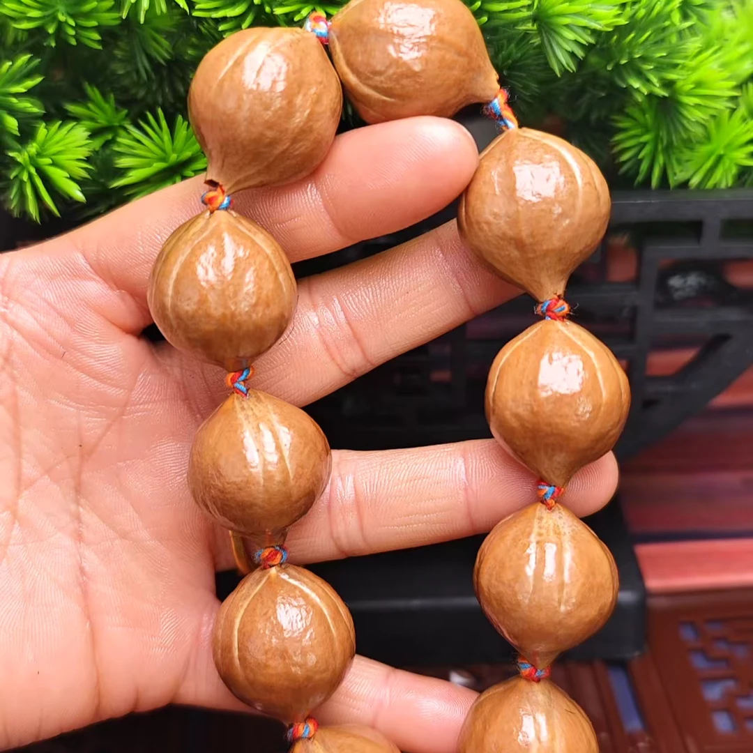 橄榄核铁蒜手串2.2